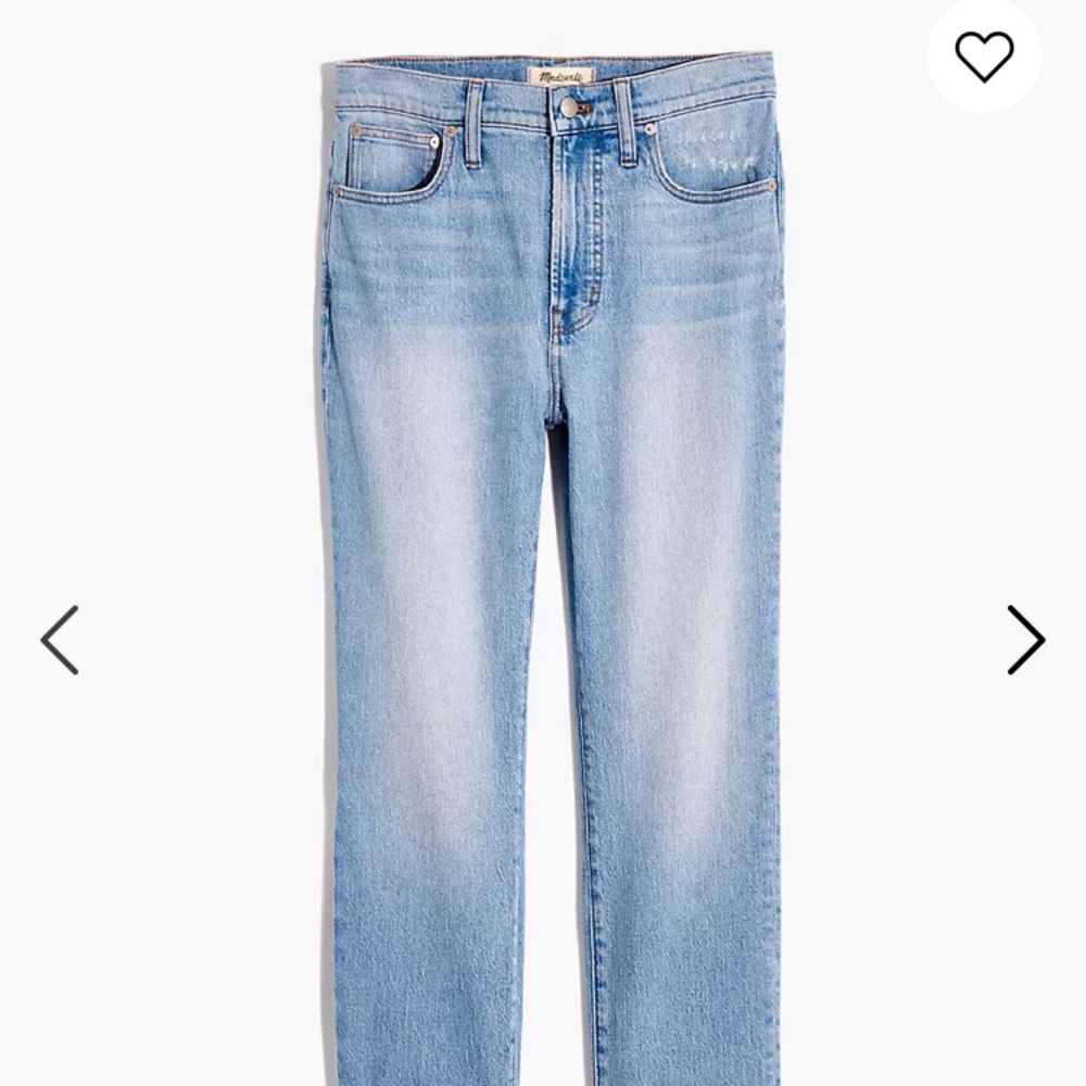 Madewell Petite Perfect Vintage Jean in Fiore Wash - Picture 4 of 11